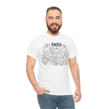 Floral Motivational Tee, It's Okay to Blossom T-Shirt, Positive Vibes Cotton Shirt, Self-Care Gift, Unisex Everyday Tee