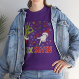 Six Seven Christmas Tee – Festive Santa & Grinch Holiday Graphic Shirt