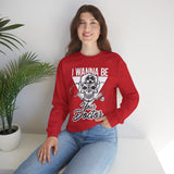 Doctor Skull Crewneck Sweatshirt — "I Wanna Be Your Doctor" Graphic