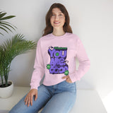 Crewneck Sweatshirt — "Whatever, You Are A Mood" Retro Graphic Crew