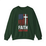 Faith Over Fear Crewneck Sweatshirt