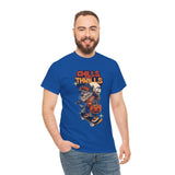 Halloween Skateboard Tee, Chills and Thrills Graphic T-Shirt, Unisex Cotton Shirt, Fall Fashion, Halloween Costume, Gift for Skaters
