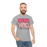 Positive Vibes Unisex Heavy Cotton Tee | Graphic Shirt for Casual Wear, Gift, Summer Styles, Affirmation Apparel
