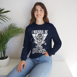 Doctor Skull Crewneck Sweatshirt — "I Wanna Be Your Doctor" Graphic