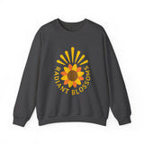 Radiant Blossoms Crewneck Sweatshirt