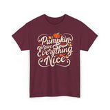 Pumpkin Spice Everything Unisex Tee - Fall Aesthetic, Cozy Casual Wear, Gift for Autumn Lovers, Halloween Shirt, Seasonal Apparel