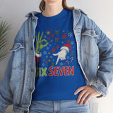 Six Seven Christmas Tee – Festive Santa & Grinch Holiday Graphic Shirt