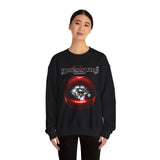 Crewneck Sweatshirt — 'Pressure' Red Lips Diamond Graphic