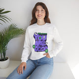 Crewneck Sweatshirt — "Whatever, You Are A Mood" Retro Graphic Crew