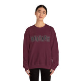Destroy Graphic Crewneck Sweatshirt – Bold Text Streetwear Pullover