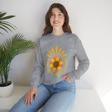 Radiant Blossoms Crewneck Sweatshirt