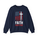 Faith Over Fear Crewneck Sweatshirt