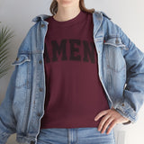 Amen Graphic Tee — Vintage Black Text Christian T‑Shirt