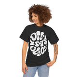 Groovy Unisex Heavy Cotton Tee | Perfect for Everyday Wear, Gifts, Casual Outings, Music Festivals, and Eco-Friendly Fashion