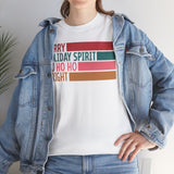 Holiday Spirit Tee — “Merry Holiday Spirit Ho Ho Ho Bright” Christmas Shirt