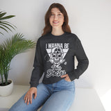 Doctor Skull Crewneck Sweatshirt — "I Wanna Be Your Doctor" Graphic