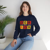 Crewneck Sweatshirt - "Learn From Your Error" Graphic