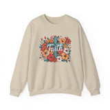 Faith Floral Crewneck Sweatshirt
