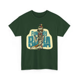 Funky Baba Unisex Heavy Cotton Tee, Retro T-Shirt, Casual Wear, Gift for Tea Lovers, Summer Outfit, Streetwear