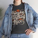 Pumpkin Spice Everything Unisex Tee - Fall Aesthetic, Cozy Casual Wear, Gift for Autumn Lovers, Halloween Shirt, Seasonal Apparel