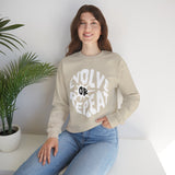 Evolve or Repeat Crewneck Sweatshirt — Motivational Graphic Sweatshirt