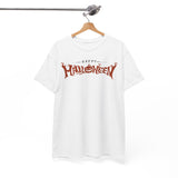 Happy Halloween Unisex Heavy Cotton Tee, Spooky Shirt, Fall Fashion, Pumpkin Tee, Halloween Costume, Gift for Halloween Lovers