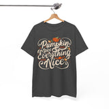 Pumpkin Spice Everything Unisex Tee - Fall Aesthetic, Cozy Casual Wear, Gift for Autumn Lovers, Halloween Shirt, Seasonal Apparel