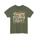 Pumpkin Spice Everything Unisex Tee - Fall Aesthetic, Cozy Casual Wear, Gift for Autumn Lovers, Halloween Shirt, Seasonal Apparel