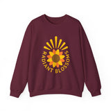Radiant Blossoms Crewneck Sweatshirt