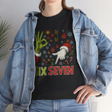 Six Seven Christmas Tee – Festive Santa & Grinch Holiday Graphic Shirt