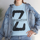 Generation Z T-Shirt — Bold 'Z' Graphic Tee