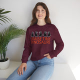 I Raise Tiny Dinosaurs Sweatshirt — Cute Mom/Dad Parenting Crewneck