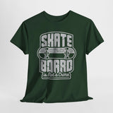 Skateboard Enthusiast Tee, Unisex Heavy Cotton Tee with Skateboard Design, Perfect for Skaters, Casual Wear, Gift for Skateboarding Lovers