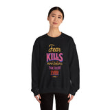 Crewneck Sweatshirt — "Fear Kills More Dreams Than Failure Ever Will" Motivational Graphic