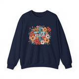 Faith Floral Crewneck Sweatshirt