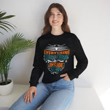 Inspirational Crewneck Sweatshirt — "Everything You Need Is Inside You" Motivational Pullover