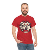 Boo-tiful Halloween Tee | Unisex Cotton Shirt for Fall Festivities, Party Wear, Trick or Treat, Cozy Casual Style, Halloween Gift