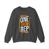 One More Rep Sweatshirt – Motivational Gym Crewneck