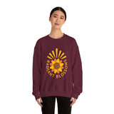 Radiant Blossoms Crewneck Sweatshirt