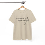 Christian Tee — "His Grace Is Enough" Inspirational Faith T‑Shirt