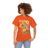 Floral Bloom Unisex Tee, Comfortable Cotton Shirt, Nature Lover's Gift, Casual Wear, Spring Fashion, Gifts for Gardeners