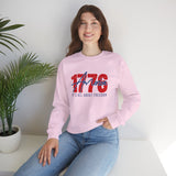 1776 America Freedom Crewneck Sweatshirt