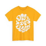 Groovy Unisex Heavy Cotton Tee | Perfect for Everyday Wear, Gifts, Casual Outings, Music Festivals, and Eco-Friendly Fashion