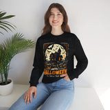 Halloween Sweatshirt, Unisex Crewneck, Trick or Treat Apparel, Spooky Season Fashion, Fall Wardrobe Essential