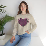 Burning Love Flame Crewneck Sweatshirt