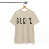 Gen Z Distressed Tee — Vintage-Style Graphic T-Shirt for Young Trendsetters