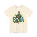 Funky Baba Unisex Heavy Cotton Tee, Retro T-Shirt, Casual Wear, Gift for Tea Lovers, Summer Outfit, Streetwear