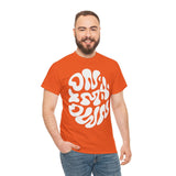 Groovy Unisex Heavy Cotton Tee | Perfect for Everyday Wear, Gifts, Casual Outings, Music Festivals, and Eco-Friendly Fashion