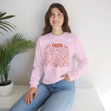Comforting Crewneck Sweatshirt - It's Okay to Feel, Unisex, Self-Care Gift, Cozy Fashion, Spring Essentials