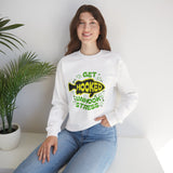 Get Hooked Unhook Stress Fishing Sweatshirt